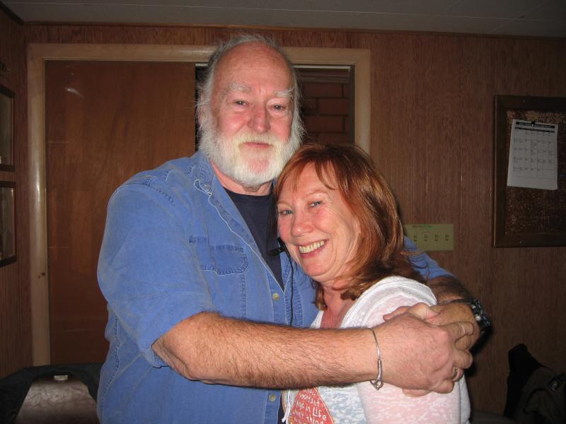 John F. Barnes and Denny in Sedona